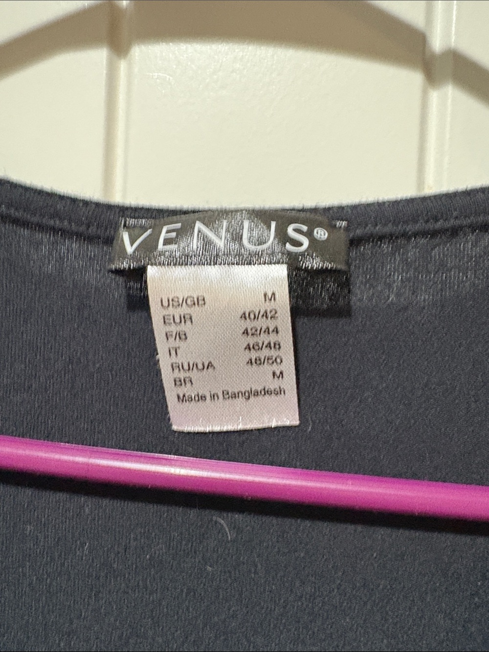 VENUS Black Draped Cowl Neck Short Sleeve Top - Picture 2 of 3